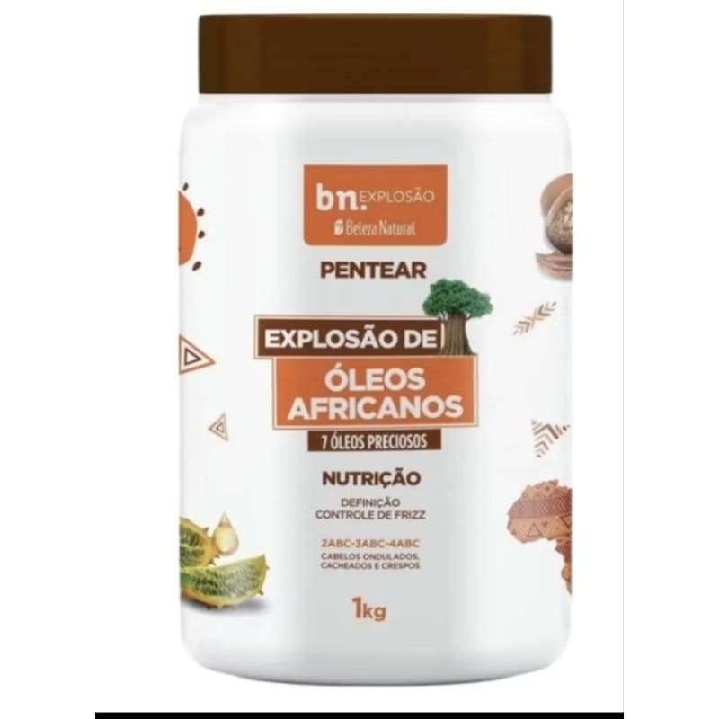 CREME DE PENTEAR 1KG BELEZA NATURAL (Escolha o seu)