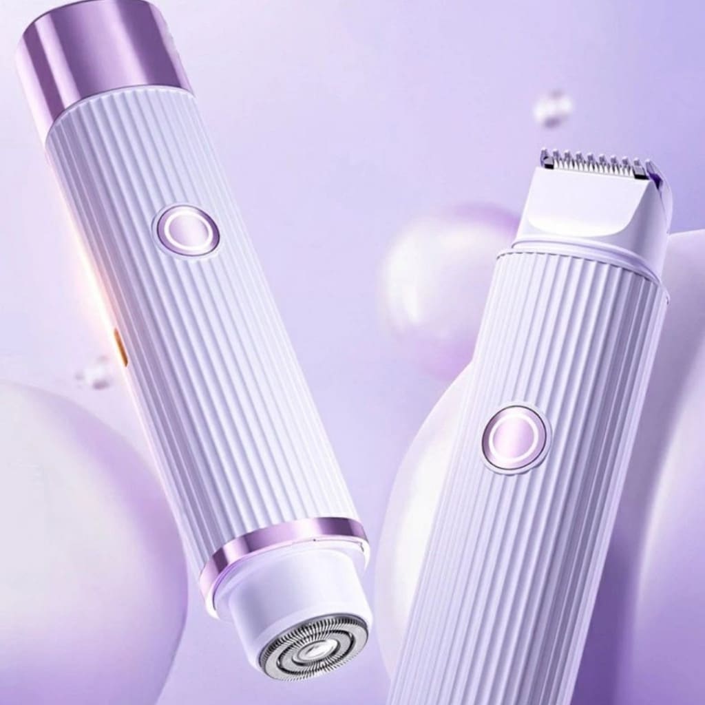 Depilador Removedor De Pelos Facial e Corporal Sem fio Recarregável